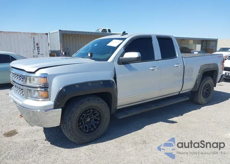 2015 Chevrolet Silverado 1500 1Lt/2Lt из США, поврежденный, VIN 1GCVKREC5FZ321124